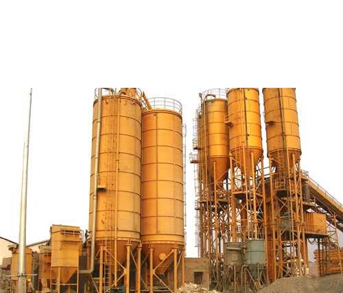 Cement Fly Ash Storage Silo And Dust Filter